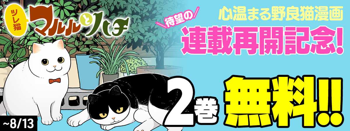 ツレ猫 マルルとハチ