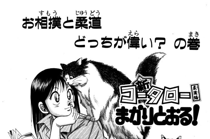 お相撲と柔道どっちが偉い？　の巻