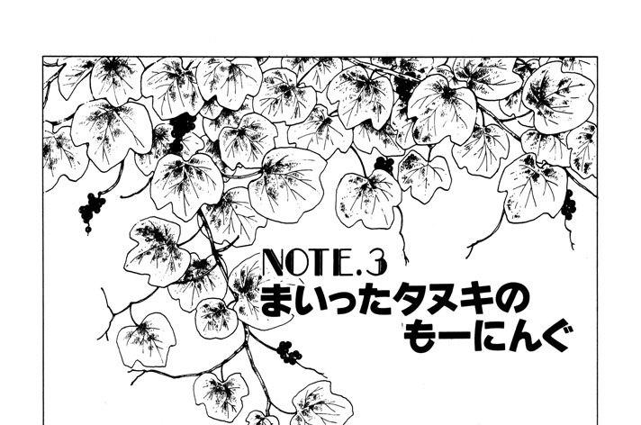 ＮＯＴＥ．３　まいったタヌキのもーにんぐ
