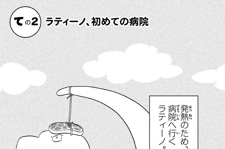 ての２　ラティーノ、初めての病院