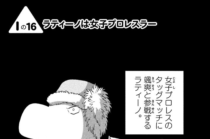 ┃の１６　ラティーノは女子プロレスラー