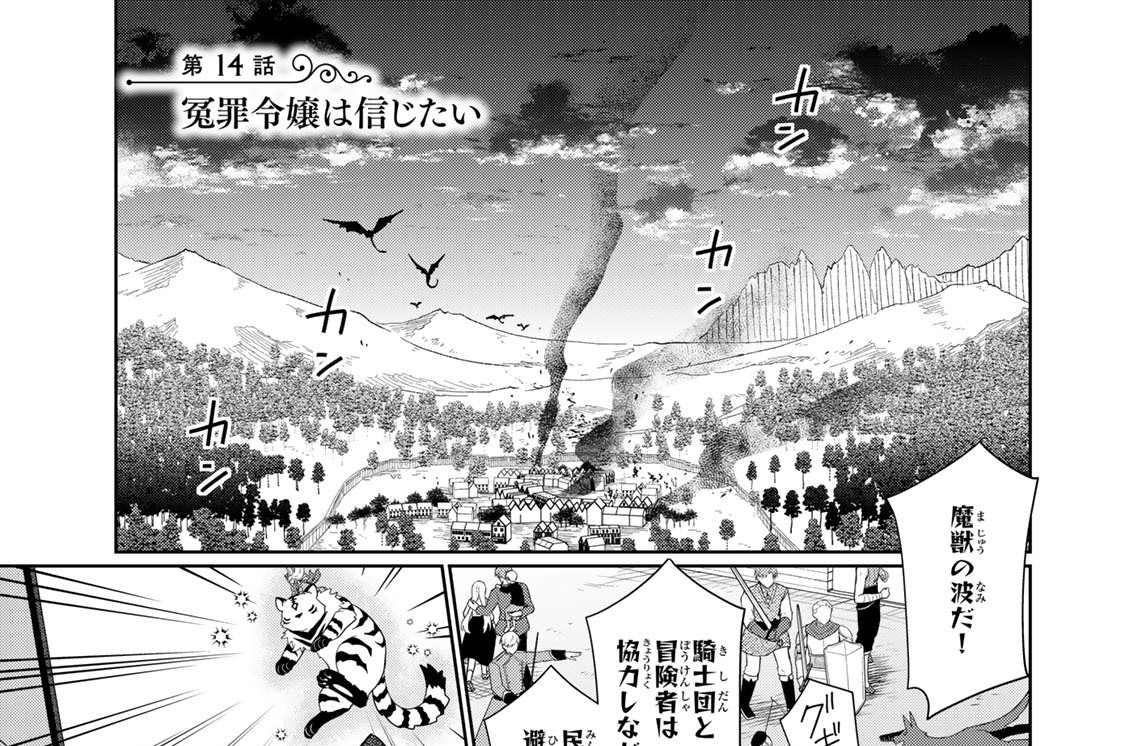 第１４話　冤罪令嬢は信じたい