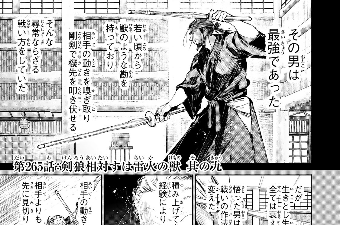 第２６５話　剣狼相対すは雷火の獣　其の九