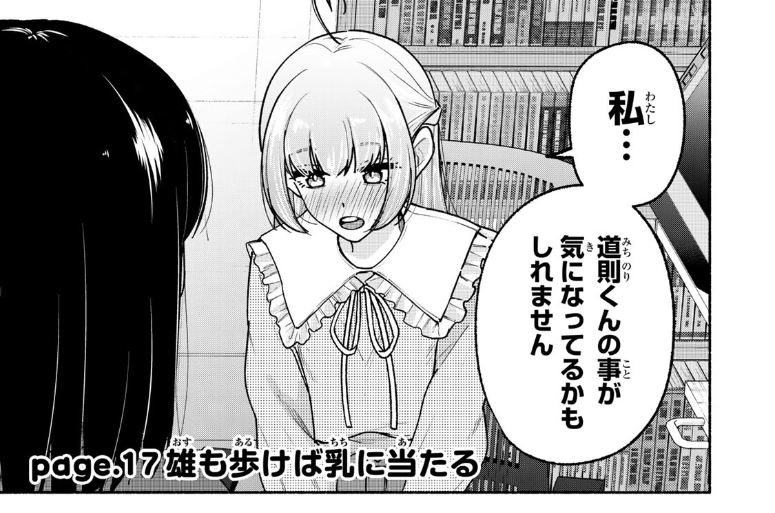 ｐａｇｅ．１７　雄も歩けば乳に当たる