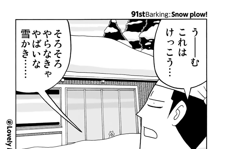 ９１ｓｔＢａｒｋｉｎｇ　：　Ｓｎｏｗ　ｐｌｏｗ！
