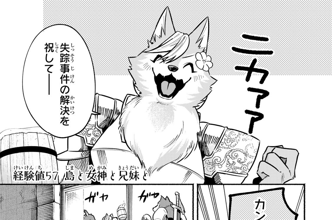 経験値５７　島と女神と兄妹と