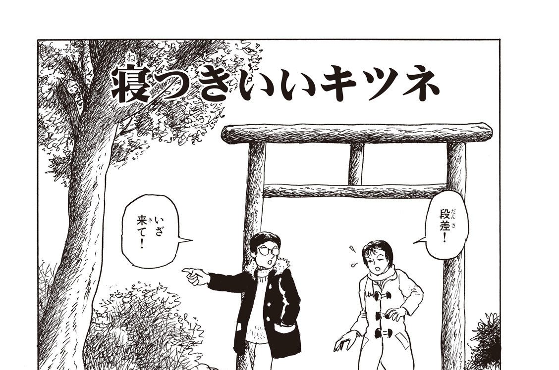 寝つきいいキツネ