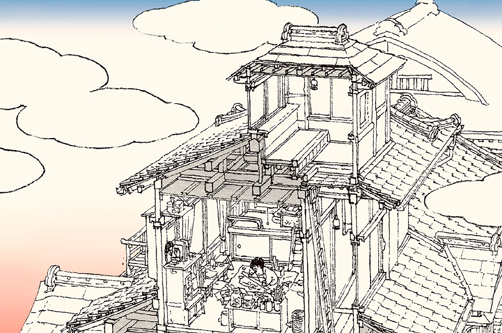 趣都 - 山口晃 / 第１回 | モーニング・ツー