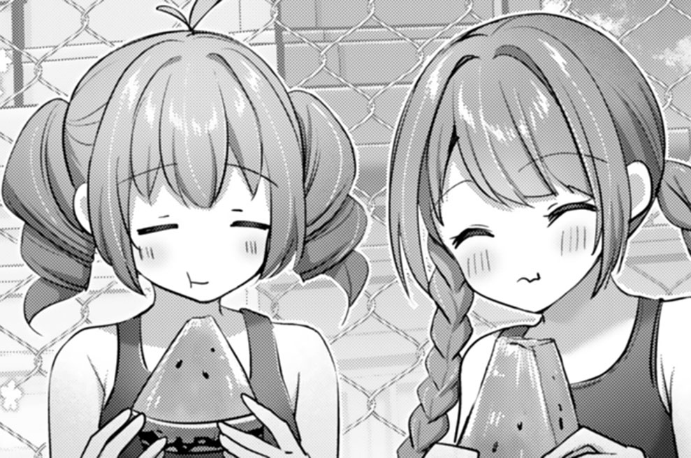 第２話　セルマさん、スイカのプールサイド③