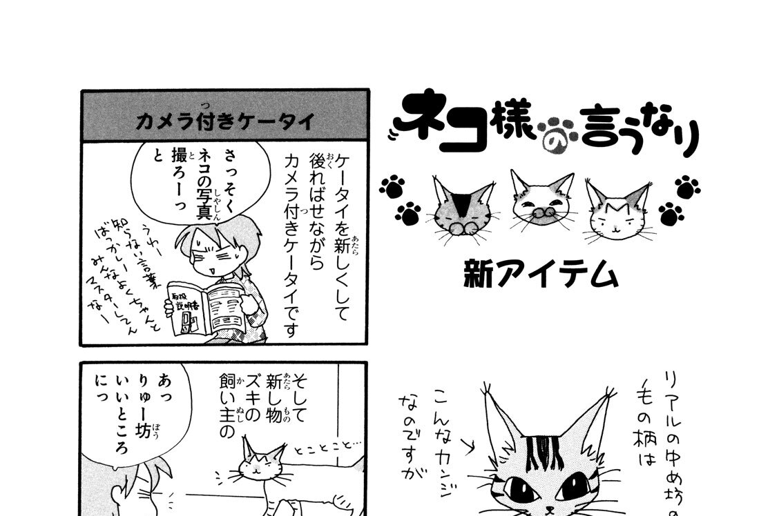 ネコ様の言うなり