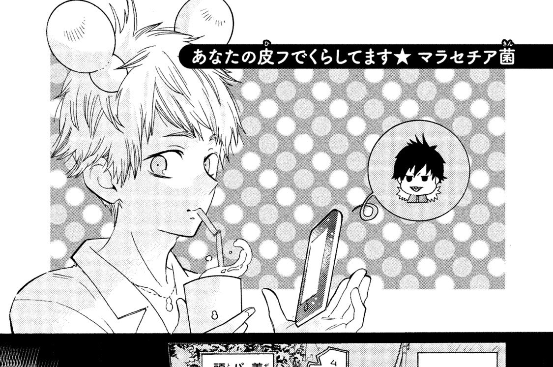 あなたの皮フでくらしてます★ マラセチア菌