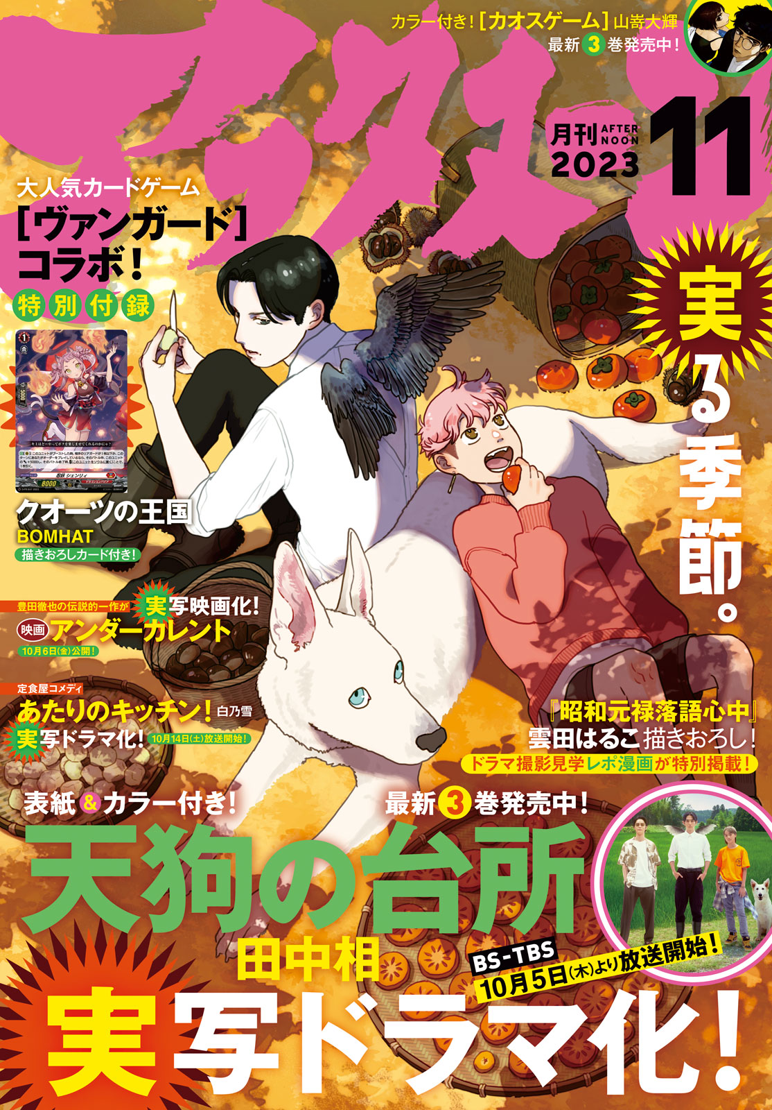 アフタヌーン ２０２３年１１月号